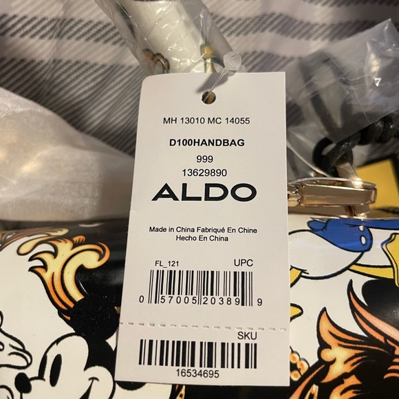 Aldo disney top handle bag with crossbody strap and short chain - Picture 2 of 13